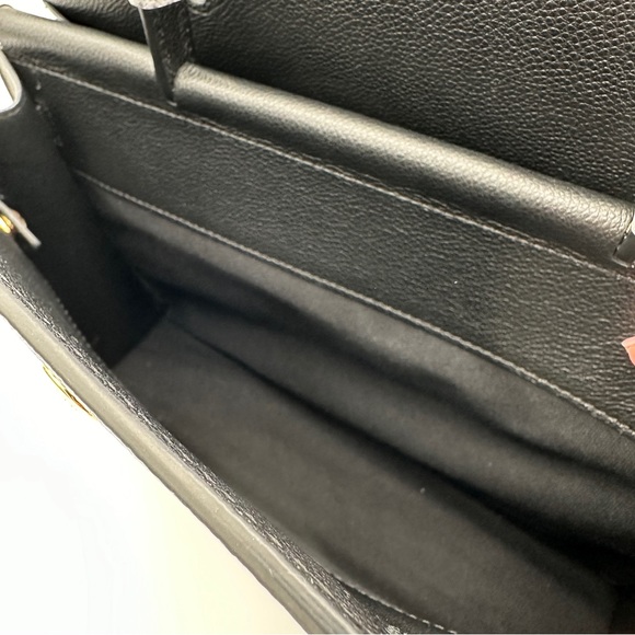 BURBERRY - Medium Leather Title Bag - Picture 11 of 14